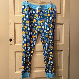 Little Sleepies Hanuksweet Jogger Pajama Drawstring Pants NWT Size: Large